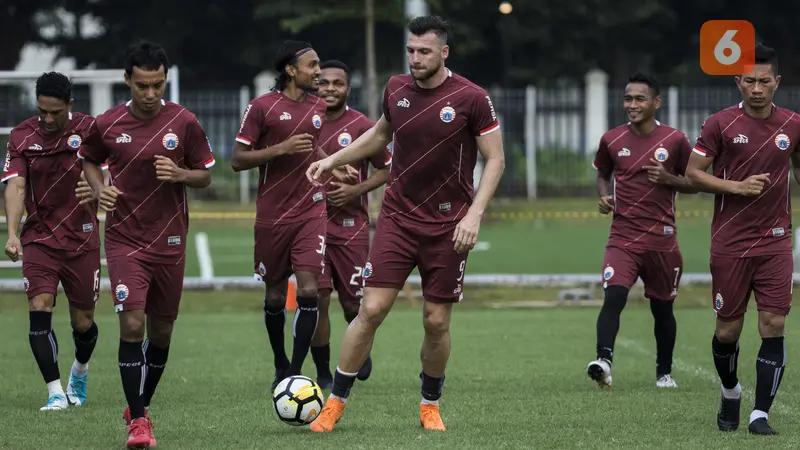 Latihan Persija Jakarta