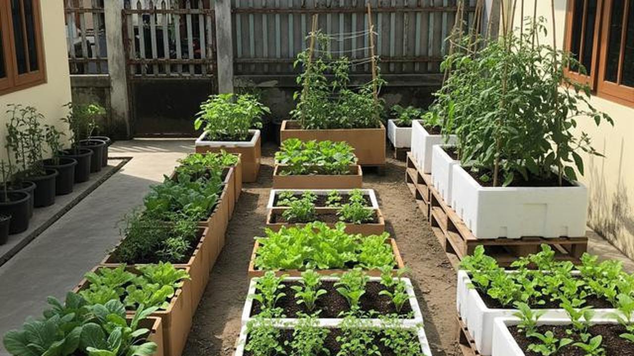 9 Ide Kebun Sayur Hemat Biaya di Kontrakan Sepetak, Panen Segar Lahan Terbatas