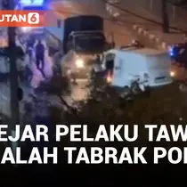 Niat Kejar Pelaku Tawuran, Mobil Ambulans Malah Tabrak Tiga Orang Polisi di Padang