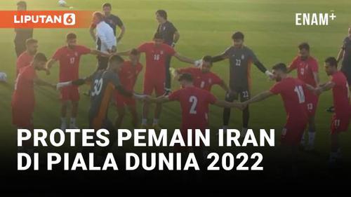VIDEO: Pelatih Timnas Iran Tak Larang Pemainnya Protes di Piala Dunia 2022