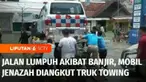 Banjir di Grobogan, Jawa Tengah, kian meluas. Bukan hanya merendam puluhan bangunan sekolah, banjir juga memutus akses jalan dan menghambat proses pengantaran jenazah.