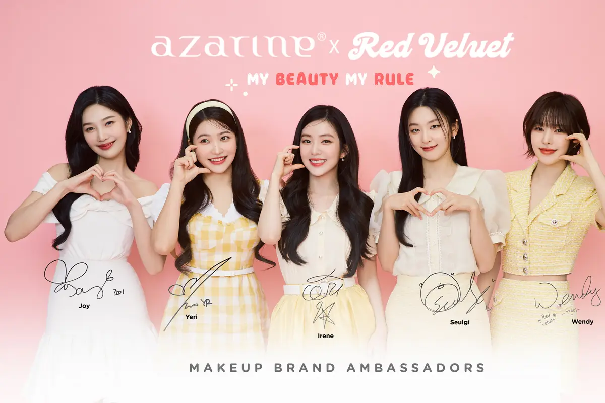Luncurkan Makeup Series, Azarine Cosmetics Gandeng Red Velvet sebagai Brand Ambassador