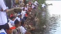 Lomba Mancing di Danau Sunter Meriahkan Ultah Jokowi