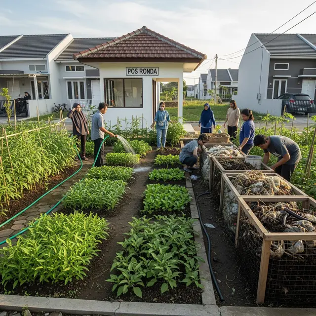 9 Ide Kebun Sayur di Sekitar Pos Ronda untuk Aktivitas Warga, Jadi Sumber Pangan