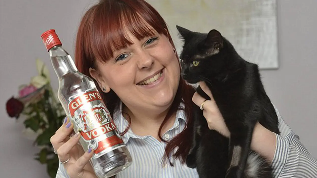 Kucing Empat Bulan Ini Sembuh Karena Diberikan Vodka