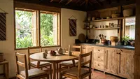 7 Desain Rumah Sederhana di Kampung dengan Dapur Menyatu Ruang Makan, Estetik dan Nyaman