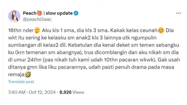 6 Cerita Netizen Jodohnya Teman SMA Ini Bikin Ikut Baper, Cinta Tak Terduga