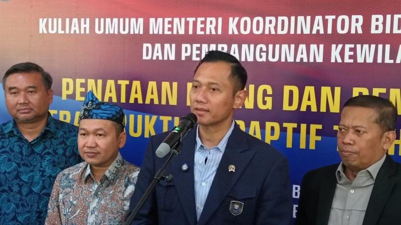 Menko AHY Sayangkan Pencurian Alat Deteksi Bencana, Ancam Keselamatan Warga