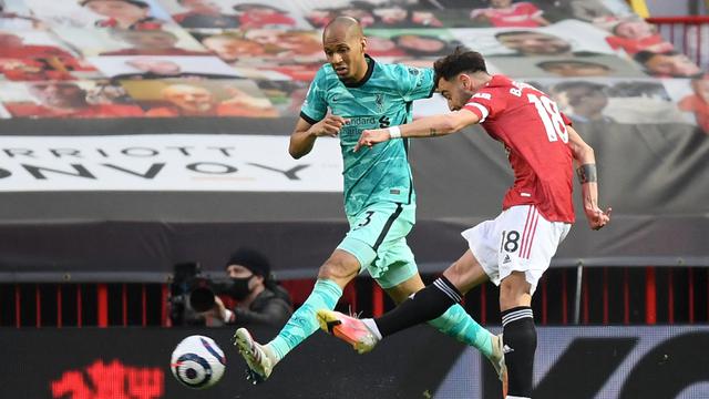 FOTO: Manchester United Keok 2-4 dari Liverpool - Bruno Fernandes