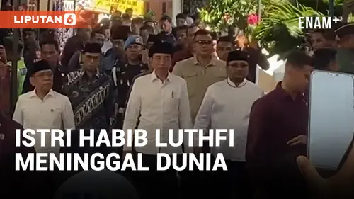 VIDEO: Istri Habib Luthfi Bin Yahya Meninggal Duna, Presiden Jokowi Takziyah ke Rumah Habib Luthfi