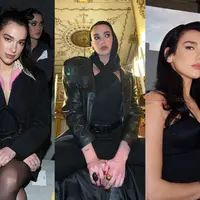 Dua Lipa hadir sebagai tamu undangan di beberapa fashion show, termasuk Paris Fashion Week 2023 [@dualipa]