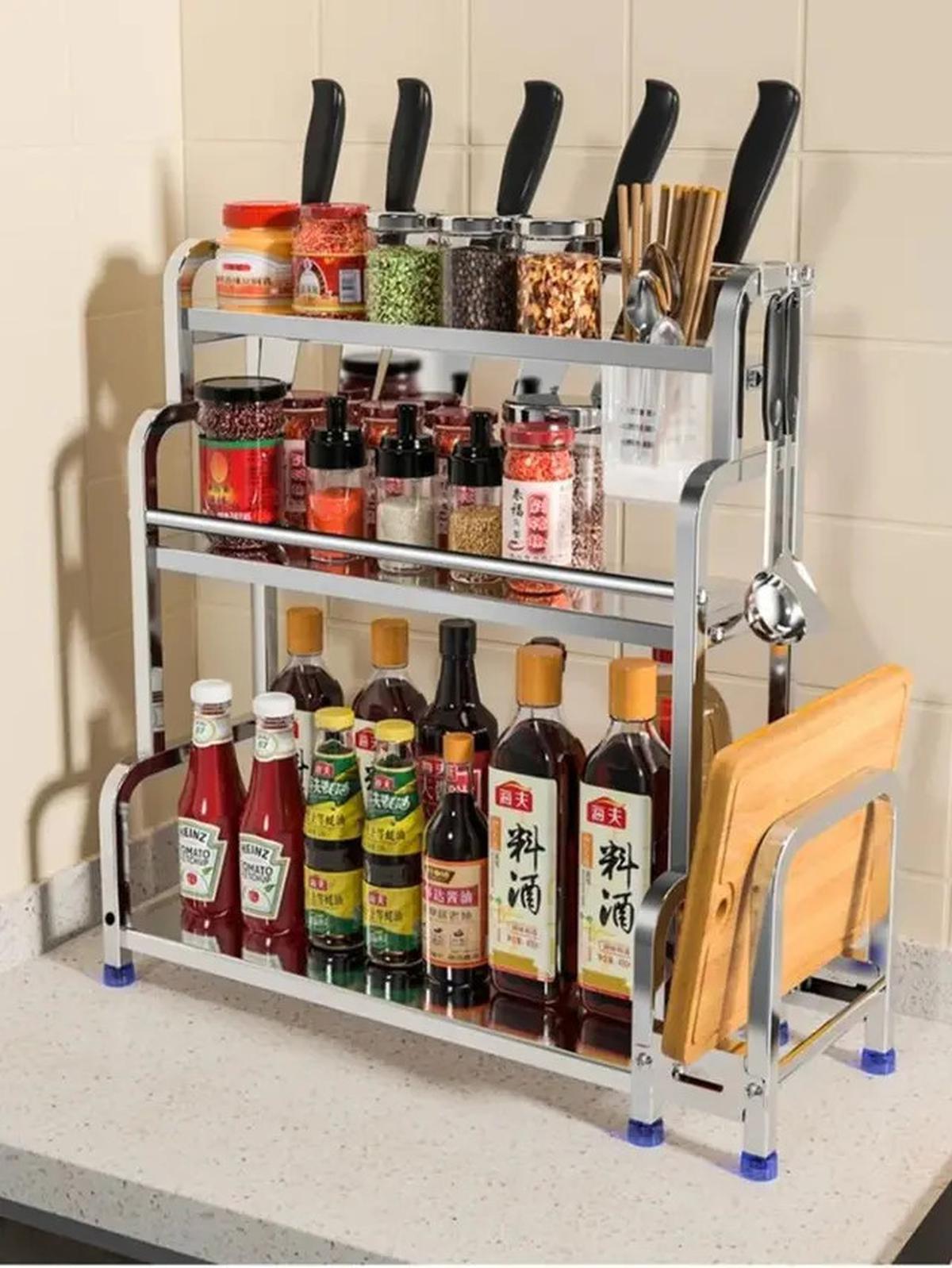 5 Rekomendasi Desain Rak Dapur Minimalis yang Rapi dan Modern