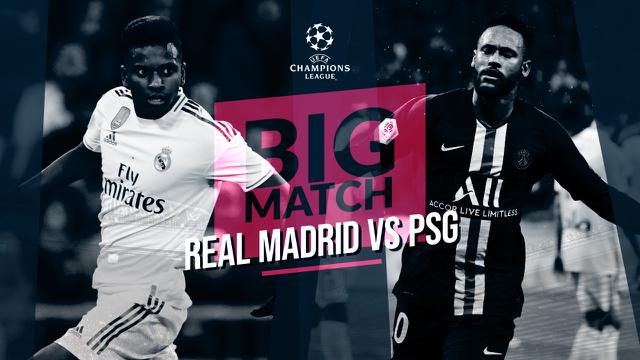 Liga Champions: Real Madrid vs PSG. (Bola.com/Dody Iryawan)