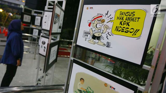 PHOTO: Melawan Korupsi dengan Karya Komik dan Ilustrasi Antikorupsi