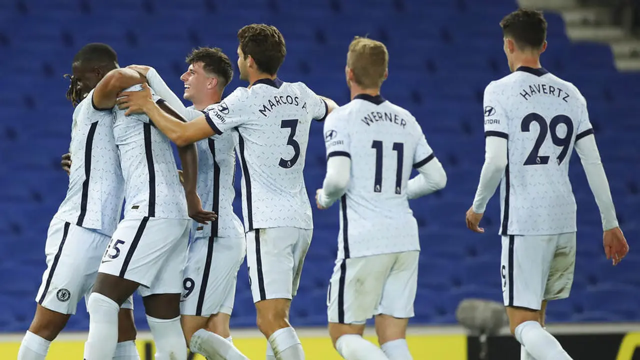 Chelsea Berjaya di Kandang Brighton and Hove Albion