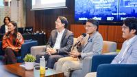 Sandiaga Uno dalam forum diskusi bertajuk “Discussing McKinsey Global Institute Latest Report: The Enterprising Archipelago Propelling Indonesia’s Productivity” yang berlangsung di Hellolive Event Space. (Tim News).