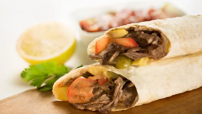 ilustrasi kebab daging sapi