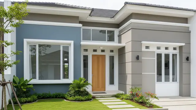 10 Kombinasi Warna Earth Tone, Bikin Eksterior Rumah Hangat dan Elegan