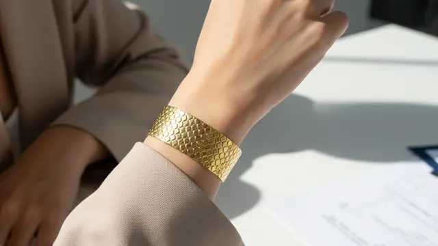 Gelang Emas Model Sisik Naga