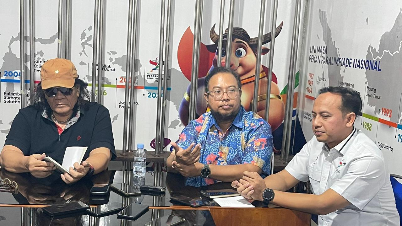Pengurus NPC Indonesia respons soal atlet tuli galang dana. (merdeka.com/arie sunaryo).