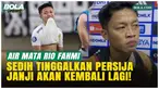 Rio Fahmi meninggalkan Indomilk Arena dengan mata berkaca-kaca usai laga Persija vs Persita, Jumat (30/1/2026). Bek kanan berusia 24 tahun itu dipastikan dipinjamkan hingga akhir musim dan berjanji akan kembali lebih kuat.