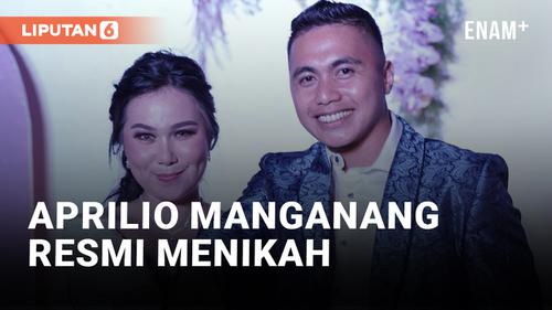 VIDEO: Pamer Cincin, Aprilio Manganang Resmi Menikah