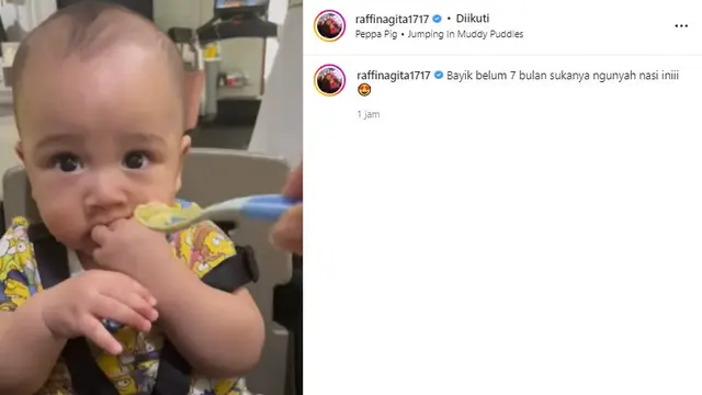 Nagita Slavina - Rayyanza (Foto: Instagram/@raffinagita1717)