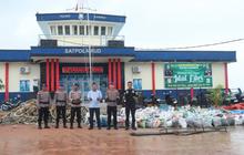 Polres Karimun Gagalkan Penyelundupan 9,5 Ton Timah Ilegal, Dua Tersangka Ditahan