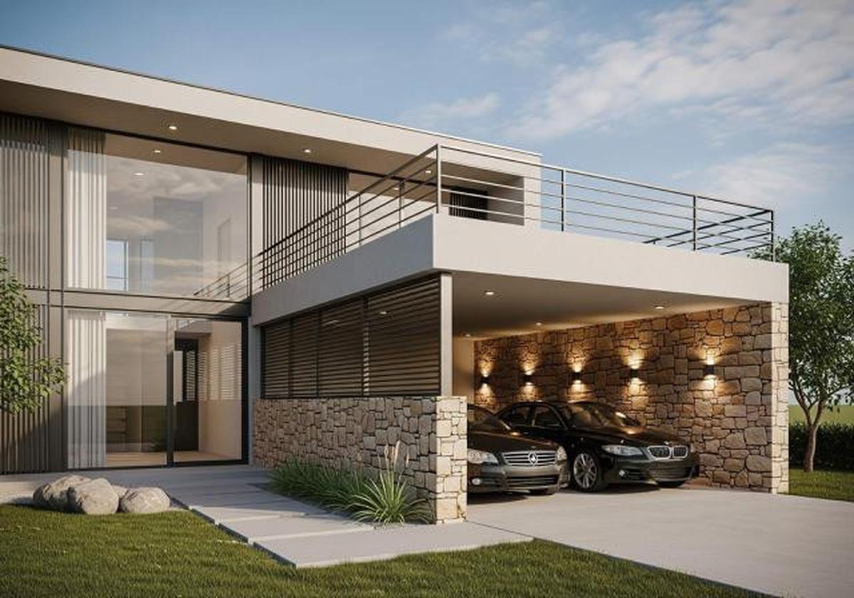 10 Inspirasi Desain Rumah Minimalis Carport 2 Mobil, Solusi Cerdas Lahan Terbatas