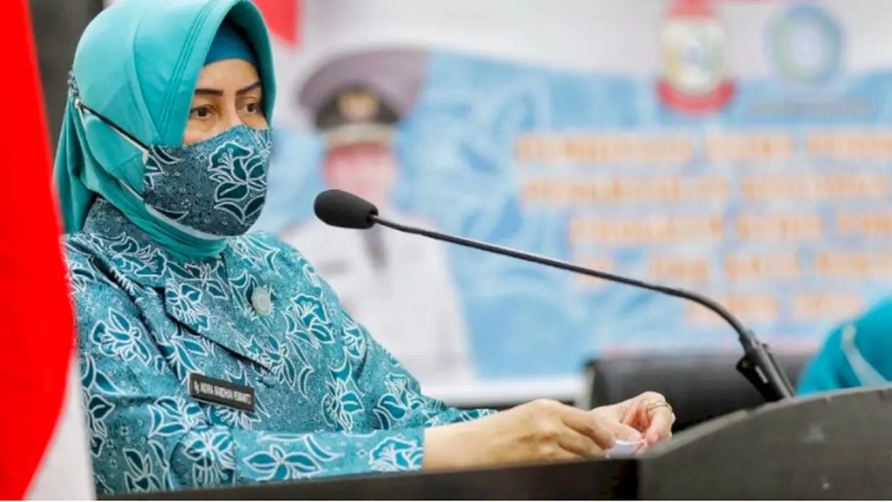 Ketua TP PKK Makassar Indira Yusuf Ismail (Liputan6.com)