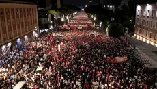 Ada Jejak Trump di Balik Lebih dari Sebulan Demonstrasi di Albania