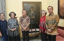 Dasco Datangi Rumah Bung Hatta Disambut 3 Putri Proklamator, Bahas Apa?