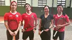 Desta akan kembali melawan Raffi Ahmad di Tiba Tiba Tenis yang akan diselenggarakan di Tennis Indoor Senayan pada Sabtu (24/6/2023). Dalam persiapannya, Desta yang berpasangan dengan Dikta pun berlatih keras dan dilatih langsung oleh juara medali emas Sea Games, Aldila Sutjiadi dan Christopher Rungkat. (Liputan6.com/IG/@desta80s)