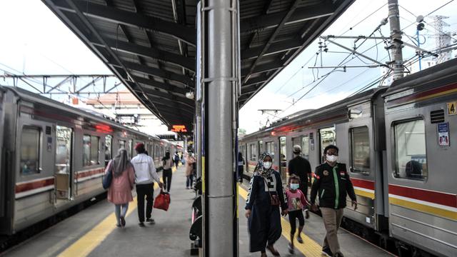 FOTO: Target Jangkauan Transportasi Umum Ibu Kota