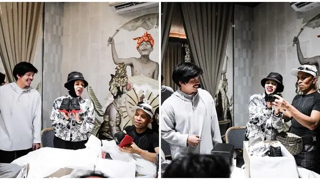 Tidak Bareng Thariq, Ini 6 Potret Atta Halilintar Beri Kejutan Ultah Untuk Ibunda