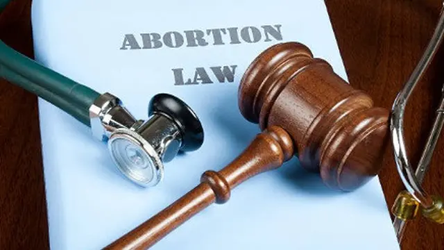 Ilustrasi hukum aborsi.