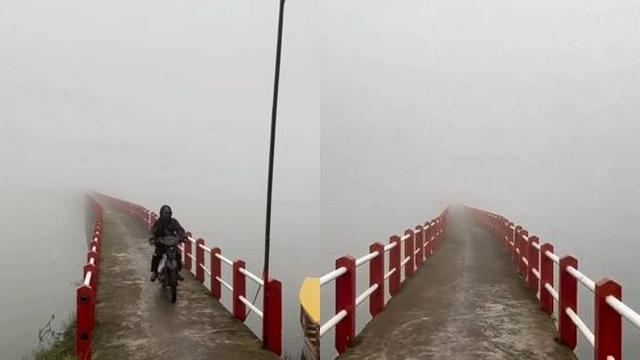 Viral Penampakan Jembatan Situ Cileunca, Bak Jalan Menuju Isekai