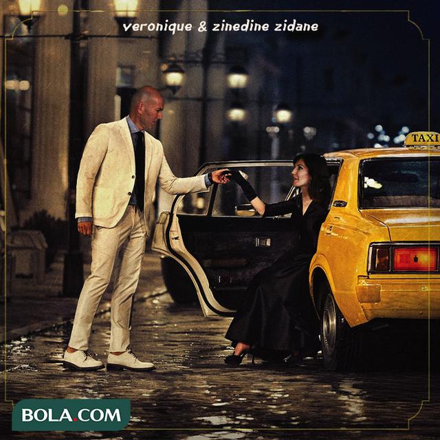 Veronique Zidane dan Zinedine Zidane