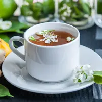 ilustrasi teh melati/WildStrawberry/Shutterstock
&nbsp;