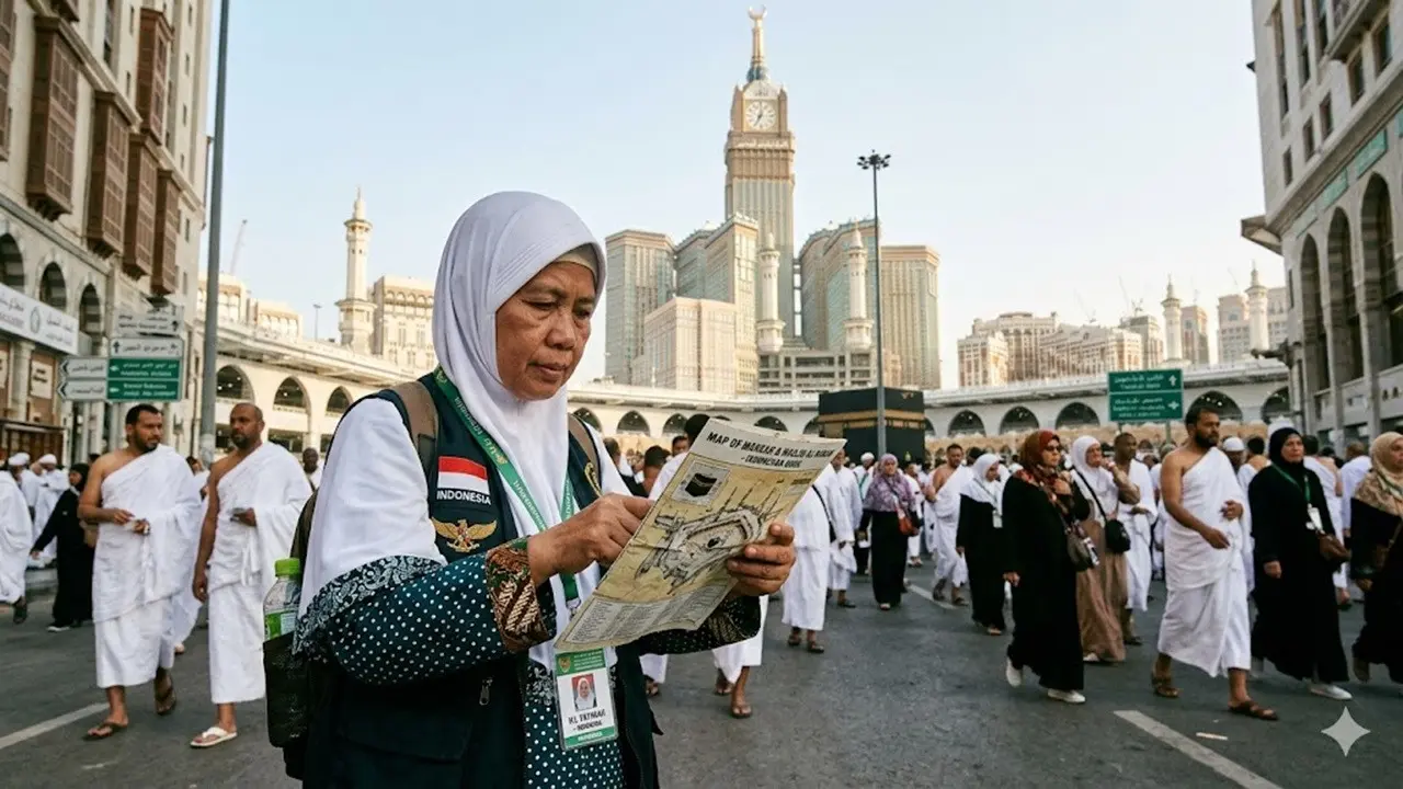 Mencari Denah Makkah dan Madinah