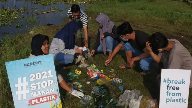 Temuan Sampah Plastik di Waduk Karangkates Malang Memprihatinkan
