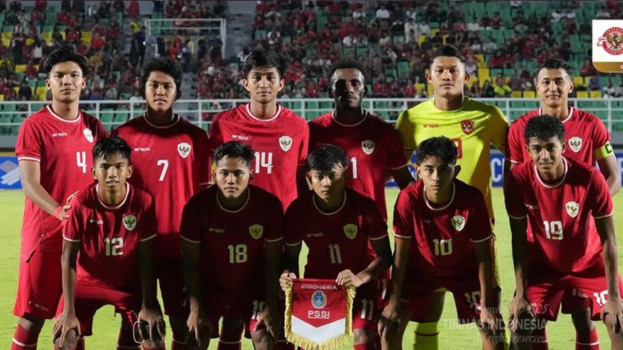 Sedang Berlangsung, ini Link Nonton Live Streaming Timnas Indonesia U-20 Vs India U-20