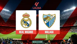 Prediksi Real Madrid Vs Malaga di Liga Spanyol: Berburu Tiga Kemenangan Beruntun!