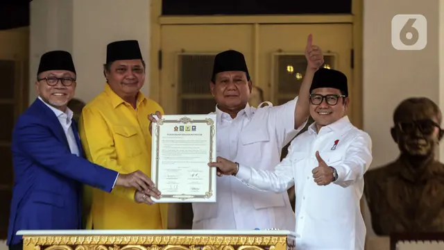 Golkar PAN PKB Dukung Prabowo Subianto