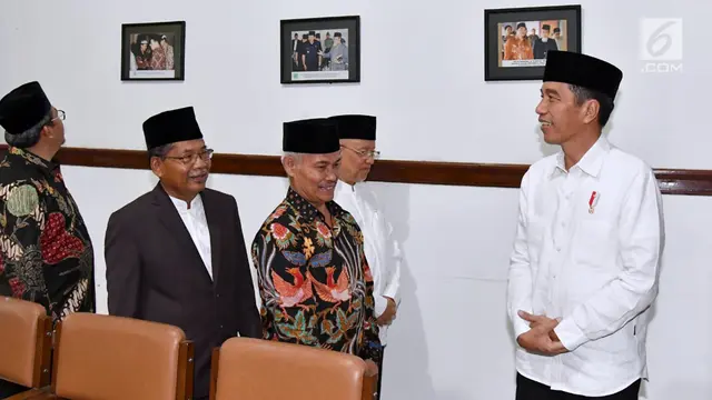 Jokowi Silaturahmi ke Kantor MUI Jawa Barat
