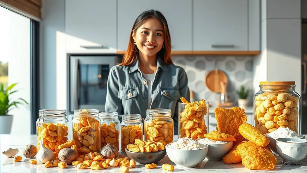 cara membuat kacang bawang renyah tanpa santan