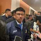 Sekretaris Jenderal Partai NasDem Johnny Plate di Hotel Sultan, Jakarta. (Liputan6.com/Muhammad Radityo Priyasmoro)