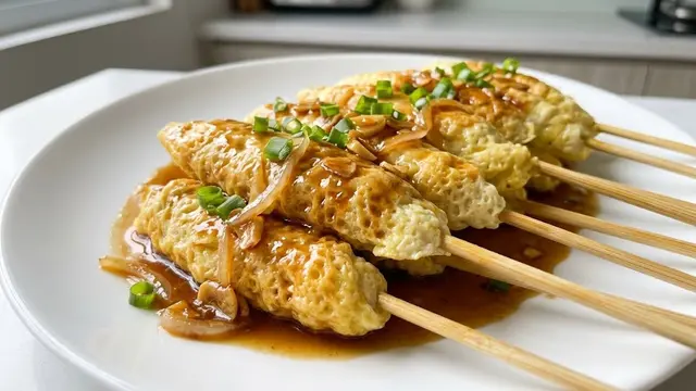 Resep telur gulung saus mentega