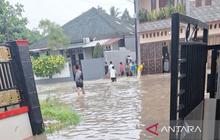 BPBD Cianjur Data Dampak Banjir Karangtengah, Puluhan Rumah Terendam Air
