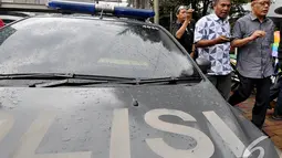 Tri Yulianto tak mau berkomentar soal pemeriksaan untuk tersangka Sutan Bhatoegana, Jakarta, Selasa (16/12/2014). (Liputan6.com/Miftahul Hayat)